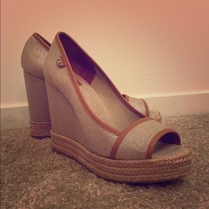 Tory Burch wedge heel sandals